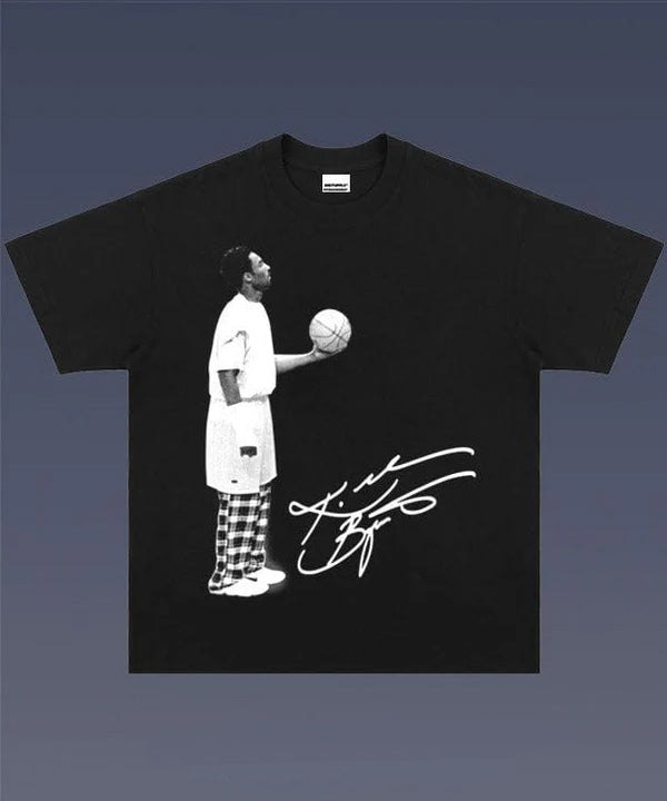Kobe Bryant Spirit Graphic Tee Never Give Up Quote Shirt