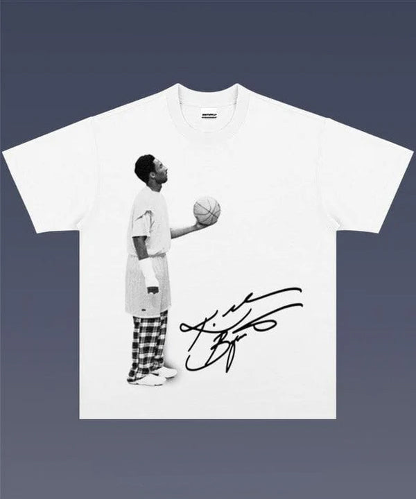 Kobe Bryant Spirit Graphic Tee Never Give Up Quote Shirt