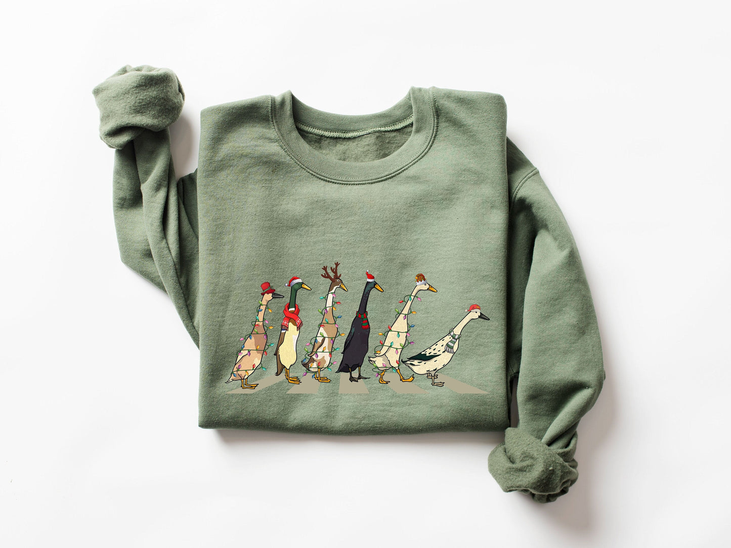 Christmas Duck Sweatshirt