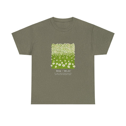 Daisy Field Floral Aesthetic Tee