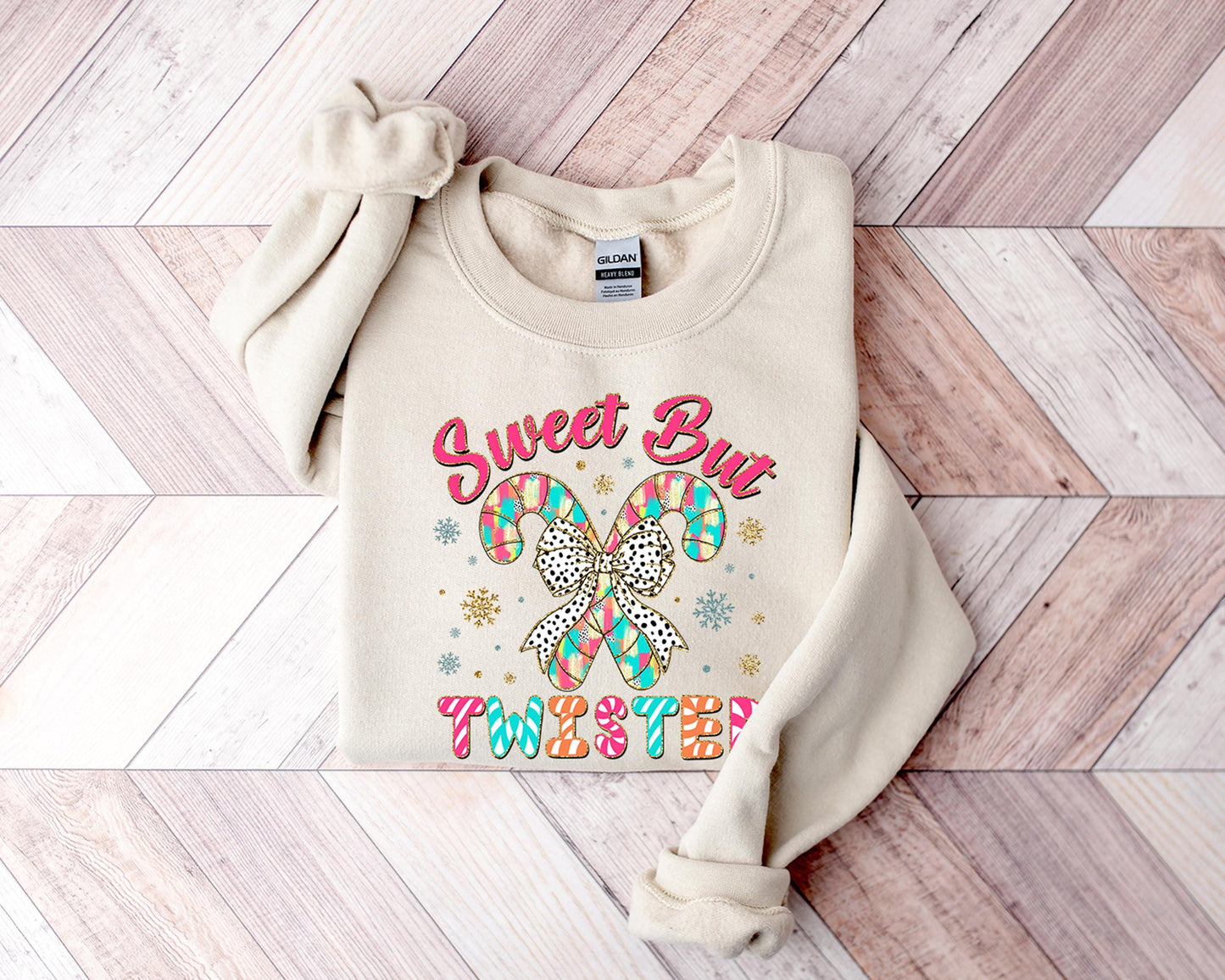 Sweet But Twisted Christmas Sweatshirt
