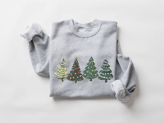 Green Christmas Tree Sweater