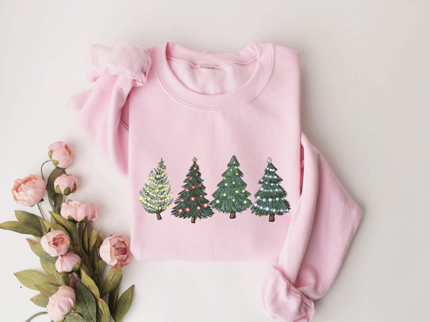 Green Christmas Tree Sweatshirt