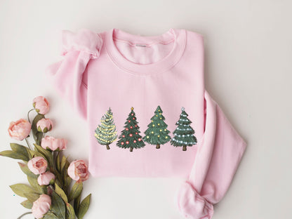 Green Christmas Tree Sweatshirt
