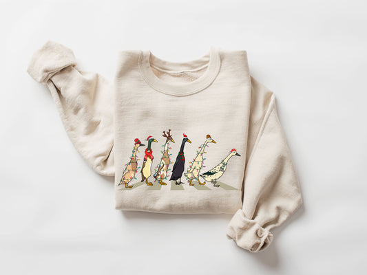 Christmas Duck Sweatshirt
