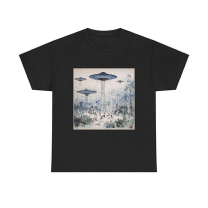 Vintage UFO Japanese Painting Tee