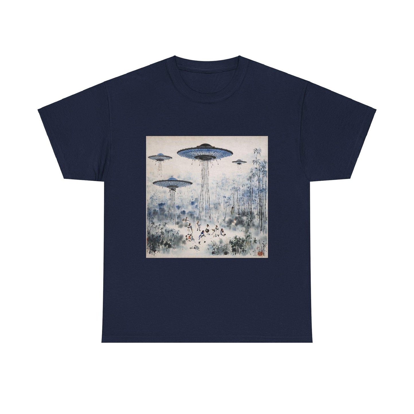 Vintage UFO Japanese Painting Tee