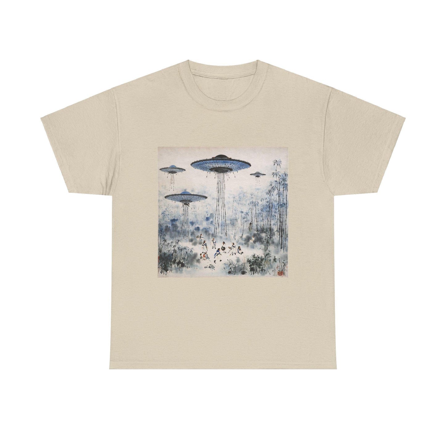 Vintage UFO Japanese Painting Tee