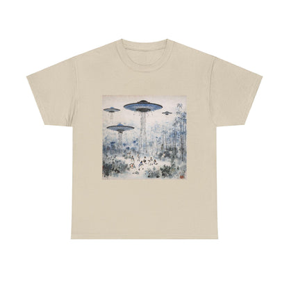 Vintage UFO Japanese Painting Tee