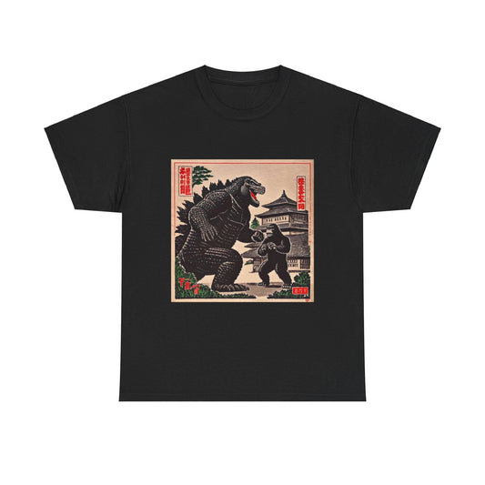 Godzilla vs Kong Art Tee