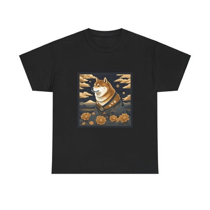 Shiba Inu Samurai Graphic Tee