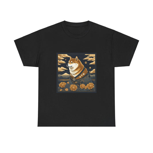 Shiba Inu Samurai Graphic Tee